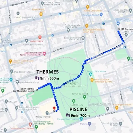 Le Jeanne D'arc Avec Sa Terrasse By Unsejouranancy Fr Lejlighed