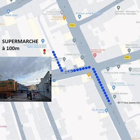 Le Jeanne D'arc Avec Sa Terrasse By Unsejouranancy Fr Appartamento